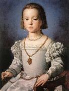 BRONZINO, Agnolo, The Illegitimate Daughter of Cosimo I de' Medici